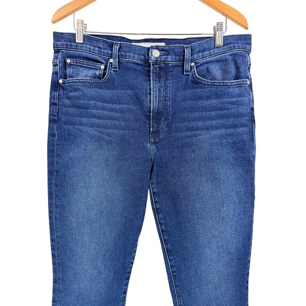 Frank & Eileen Cork Everyday Jean Rinse Cropped Raw Hem Straight Size 32 Classic - Picture 5 of 16